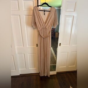 Champagne Maxi Dress